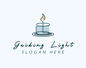 Candle Wellness Wax logo design