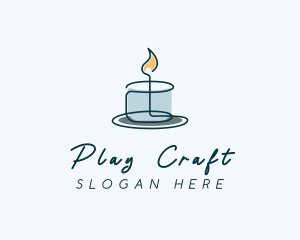 Candle Wellness Wax logo design