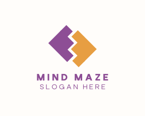Puzzle - Shape Puzzle Piece logo design
