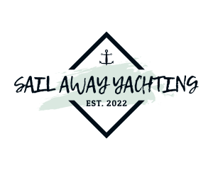 Anchor Sailing Badge  logo design