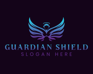 Guardian Angel Wings logo design