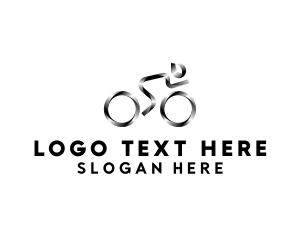 Fixed Gear - Athletic Bike Racing logo design