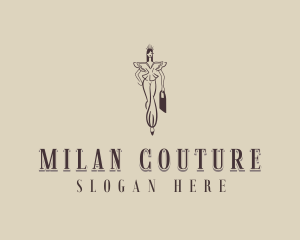 Couture Fashion Woman logo design