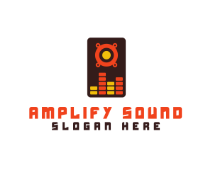 Speaker Wave Mixer  logo design