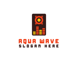 Speaker Wave Mixer  logo design