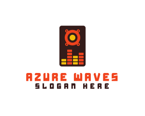 Speaker Wave Mixer  logo design