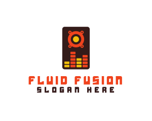 Speaker Wave Mixer  logo design