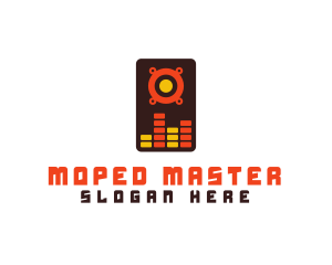 Speaker Wave Mixer  logo design