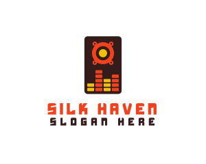 Speaker Wave Mixer  logo design