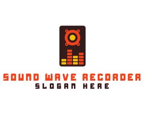 Speaker Wave Mixer  logo design