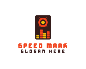 Speaker Wave Mixer  logo design