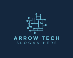 Tech Circuit Network logo design