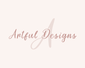 Signature Feminine Cosmetics logo design