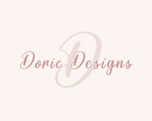 Signature Feminine Cosmetics logo design