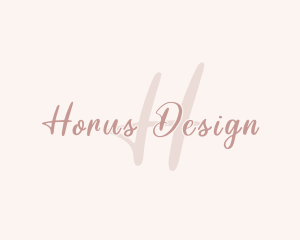 Signature Feminine Cosmetics logo design