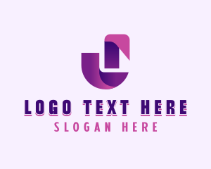 Advertising - Creative Company Letter J logo design