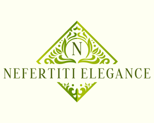 Deluxe Floral Ornament logo design