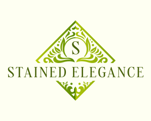 Deluxe Floral Ornament logo design