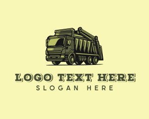 Import - Garbage Truck Collector logo design