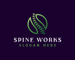  Medical Spine Chiropractor  logo design