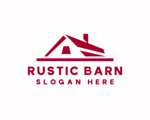 Barn - Roof Barn Realty logo design