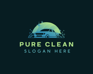 Clean Car Wash logo design