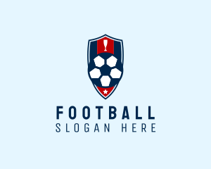 Soccer Ball Emblem  logo design