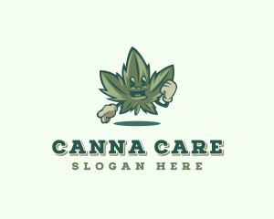 Cannabinoid - Weed Marijuana Cannabis logo design