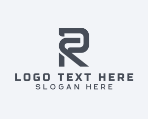 Company - Industrial Construction Builder Letter R logo design