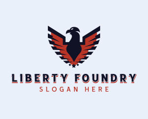 Patriotic - Patriotic American Eagle logo design