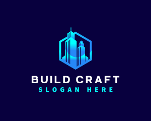 Building Structure Real Estate logo design