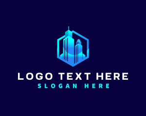 Building Structure Real Estate logo design