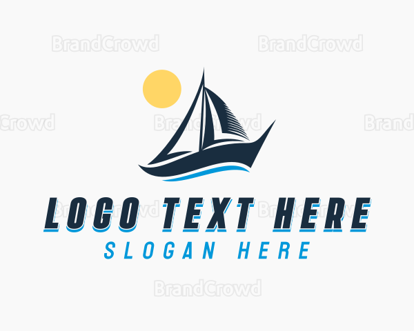 Sailing Yacht Cruise Logo