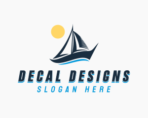 Sailing Yacht Cruise Logo