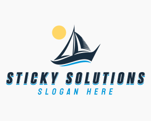 Sailing Yacht Cruise Logo