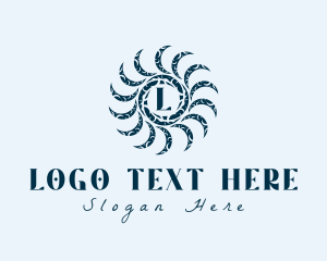 Lettermark - Mystic Blue Moon Lettermark logo design