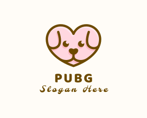 Puppy Dog Heart Logo