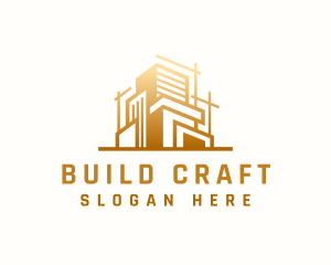 Architect Construction Building logo design