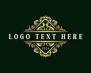 Vintage - Elegant Premium Ornament logo design