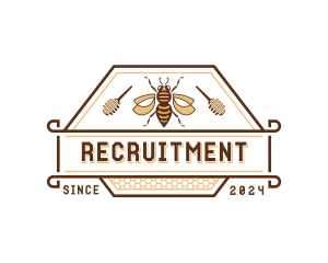 Eco - Eco Natural Honey Bee logo design