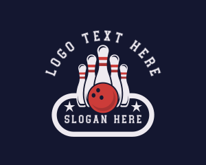 Bowling Alley - Bowling Ball Sports logo design