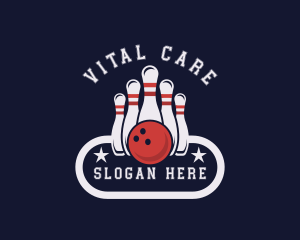 Bowling Facility - Bowling Ball Sports logo design