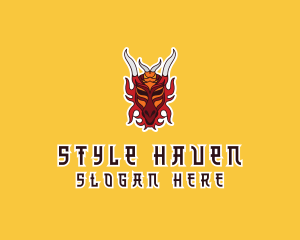 Dragon - Dragon Head Gaming logo design