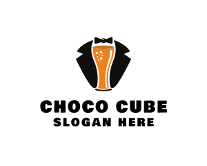 Bow Tie - Beer Tuxedo Bar logo design