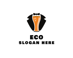 Beer Tuxedo Bar  logo design