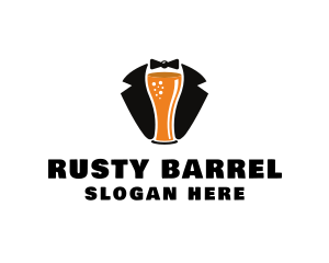 Tavern - Beer Tuxedo Bar logo design