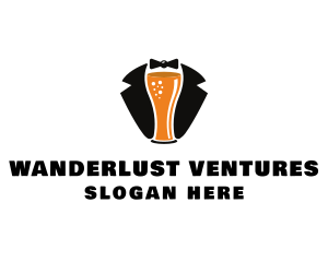 Beer Tuxedo Bar  logo design