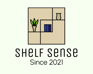 Shelf - Homeware Shelf Furniture logo design