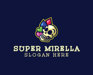 Gambling Skull Casino Logo