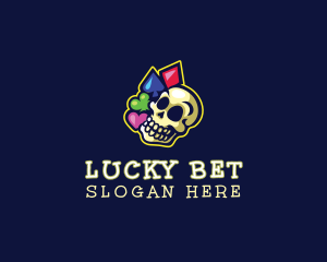 Gambling - Gambling Skull Casino logo design
